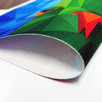 Ovale Banner selbst gestalten in Wunschgröße, Textil Aqua